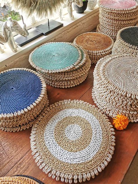 I Love These Rattan Placemats All These Are Handmade In Bali You Will