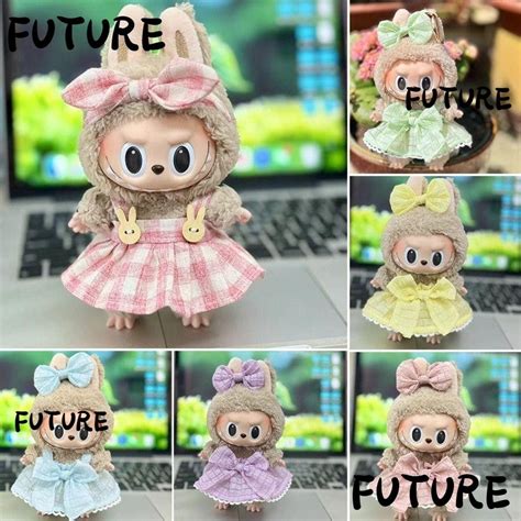 HL FUTU Labubu Doll Clothes Labubu Time To Chill Filled Doll Cos Dress