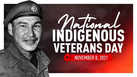 National Indigenous Veterans Day Ed Fast Abbotsford Mp