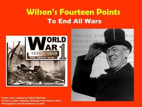 Ppt Wilsons Fourteen Points Powerpoint Presentation Free Download