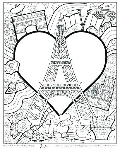 French Color By Numbers Coloring Pages At Free