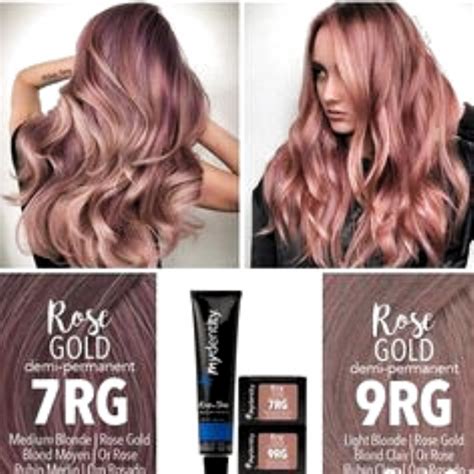 Guy Tang Mydentity 7rg Vs 9rg Rose Gold Hair Brunette Hair Color