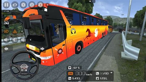 Bus Simulator Indonesia Gameplay Scania Metrolink Bussid Mod