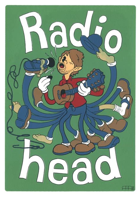 15 Step: Radiohead Screenprint Poster