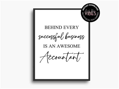 Accounting Office Decor Printable Wall Art Accounting Decor Funny