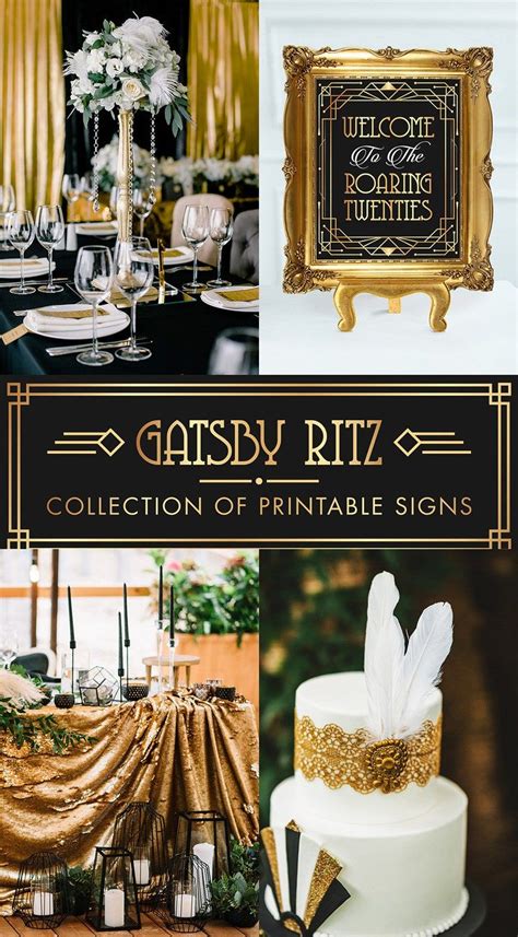 Welcome To The Roaring 20s Sign Printable Jpeg Files Great Etsy Artofit