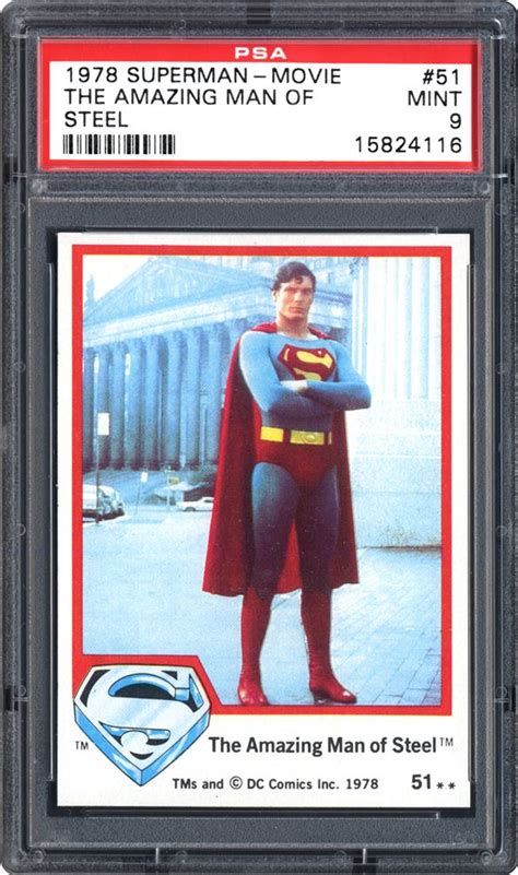 The 1978 79 Topps Superman Set Truth Justice And One Of The Most