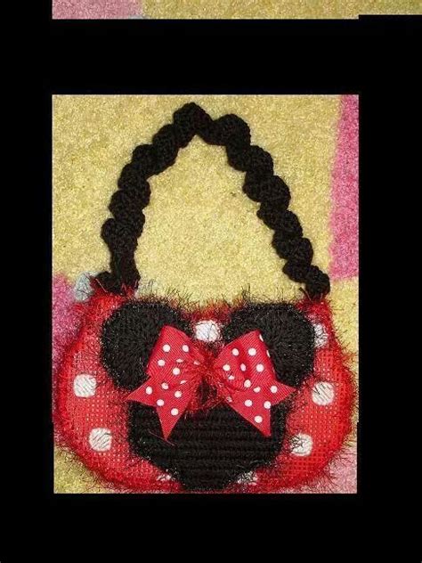 Minnie Mouse Purse Plastic Canvas Patterns Canvas Patterns Mickey