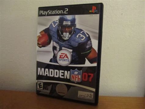 Madden 07 Ps2 Playstation 2 Great Condition With Manual Ebay