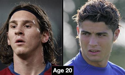 Lionel Messi vs Cristiano Ronaldo: What they looked like every year ...