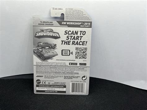 Hot Wheels Brazilian Dodge Charger Walmart Exclusive Mainline Heat Fleet