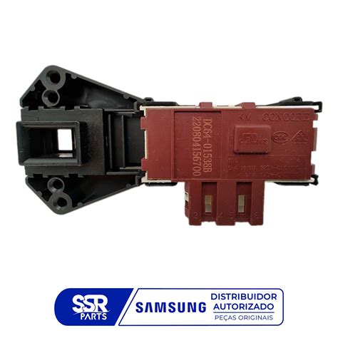 TRAVA DA PORTA 127V LAVA E SECA SAMSUNG DC64 01538B SSR Parts