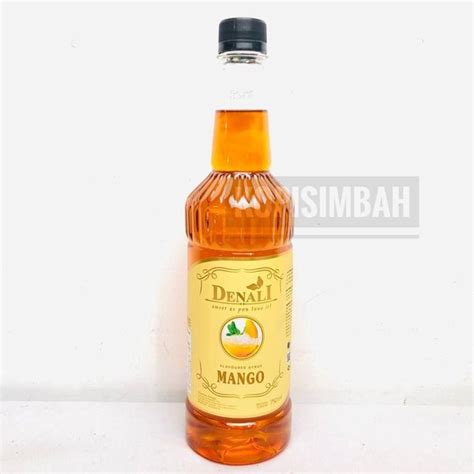 Jual Sirup Denali Rasa MANGO 750 Ml Premium Syrup Flavoured Buah Mangga