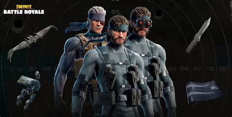 Solid Snake Sneaks His Way Into Fortnite Via V28 10 Update