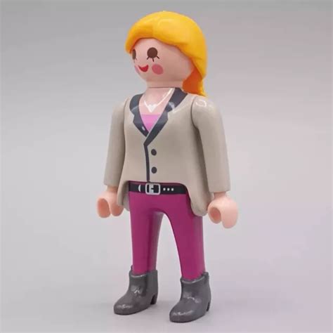 Playmobil Figurine Femme M Di Val Victorien Western Ferme Ville Life