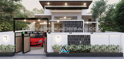 Desain Rumah X Meter Pemilik Bapak Eka Tangerang Arsika