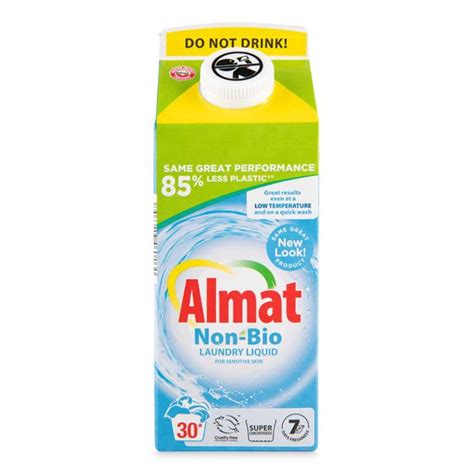 Super Concentrated Non Bio Laundry Liquid Ml Washes Almat Aldi Ie