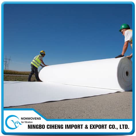 Geotextile Cloth PP Needle Punched Nonwoven Fabric China Nonwoven