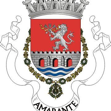 Coat Of Arms Of Amarante Portugal Sticker For Sale By Tonbbo Redbubble