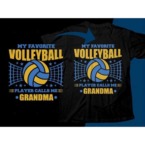 Volleyball Grandma Svg Png My Favorite Volleyball Player Ca Inspire