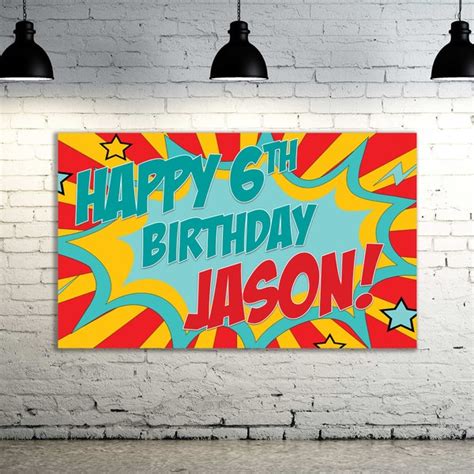 Happy Birthday Banner - Etsy