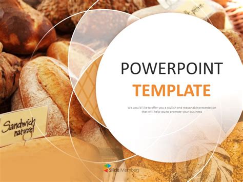 Freshly Baked Bread Free Template Design