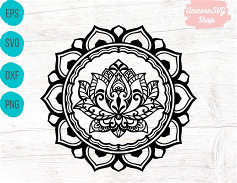 Card Making And Stationery Zentangle Svg Mandala Svg Mandala Cut File Svg