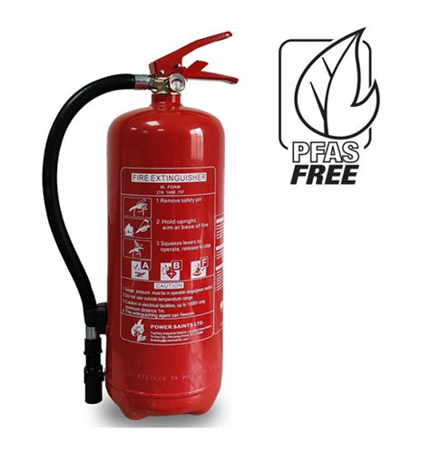 6L FOAM EN3 Fluorine Free Fire Extinguisher PSMFZ6 5 Saint Sea Group