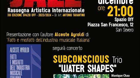 San Severo Winter Jazz Fest Tra Letteratura E Musica