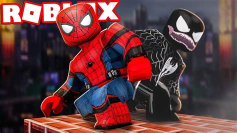 VIREI O HOMEM ARANHA NO ROBLOX Swing City YouTube