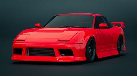 ArtStation - Nissan 180SX Modified | Resources