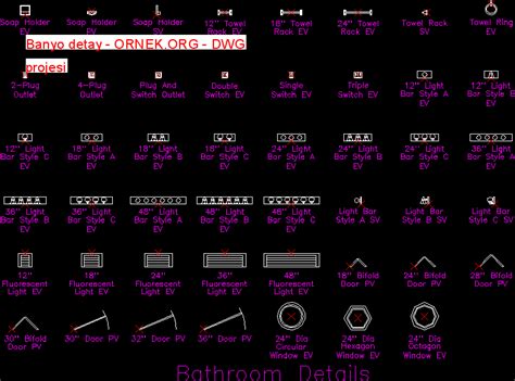 Banyo Detay Dwg Projesi Autocad Projeler 1440 Hot Sex Picture