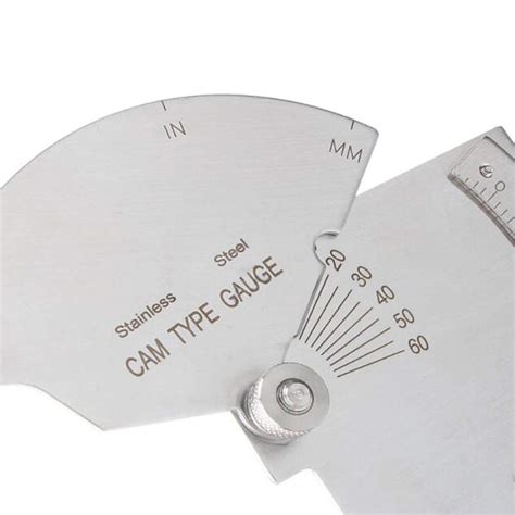 Carkio V Wac Gage Biting Edge Stainless Steel Welding Gauge Piece