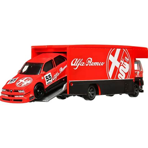 Meinspielzeug Hot Wheels Premium Car Alfa Romeo 155 V6 Ti Fleet Flyer 1 64 Autos