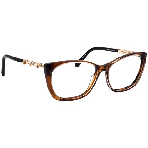 Swarovski Womens Eyeglasses Sk 5383 047 Browngold Etsy