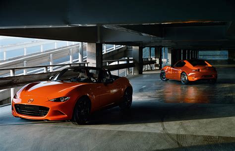 Mazda Unveils MX-5 30th Anniversary Edition in Racing Orange