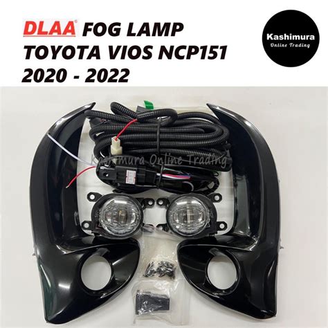 DLAA LED FOG LAMP FOR TOYOTA YARIS VIOS NCP151 2022 2021 2020 Shopee