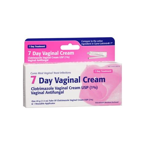 7 Day Clotrimazol 1 Vaginal Cream 45g Jollys Pharmacy Online Store