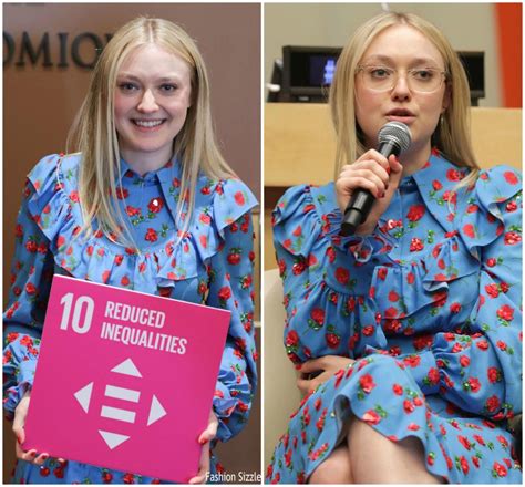 Dakota Fanning Speaks At United Nations World Autism Day Meetings In