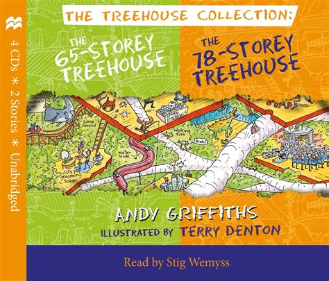 The 65 Storey 78 Storey Treehouse CD Set Amazon Co Uk Andy