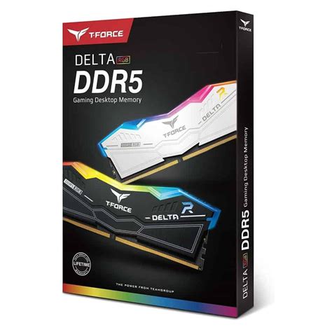 Buy TeamGroup Delta RGB 32GB 6400MHz DDR5 Desktop RAM White