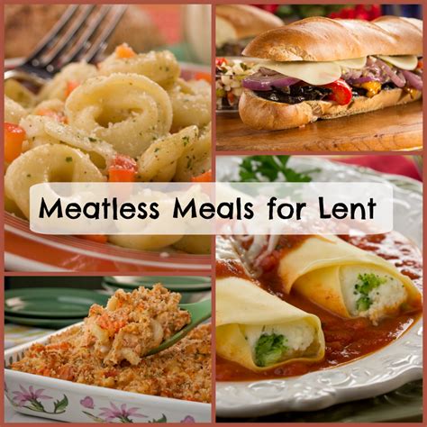 Recipes For Lent 30 Meatless Meals