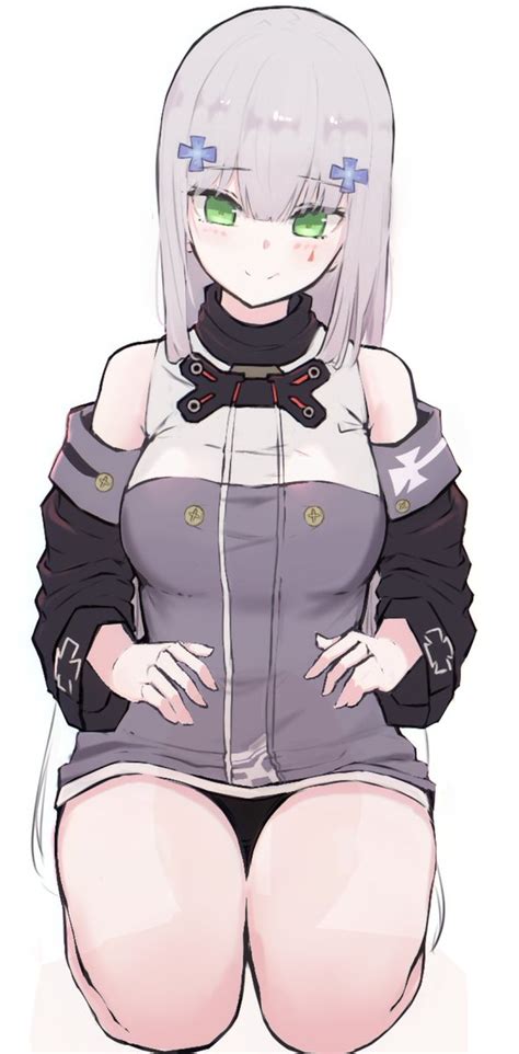 Hk416少女前線ドルフロ 「少女前線 ドルフロ 416とひざまくら 」ぺん田skeb募集のイラスト