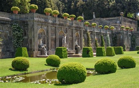 Wallpaper Park Italy Villa Barberini Castel Gandolfo For Mobile And