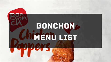 Bonchon Menu Prices Philippines 2024 [Updated] — All About Philippines Menu