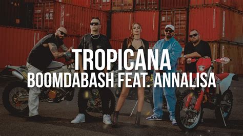 Boomdabash Feat Annalisa Tropicana Testo Lyrics YouTube