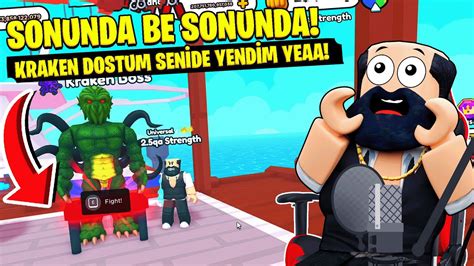 Sonunda Kraken Tokatladim Roblox Kol G Re Sim Lat R Youtube