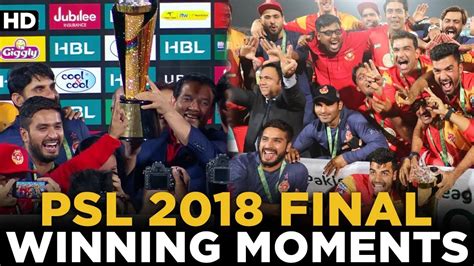 Psl Final Islamabad United Vs Quetta Gladiators Highlights