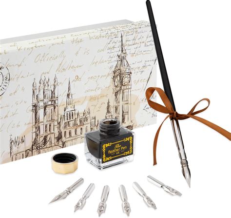 Hethrone Stylo Plume Calligraphie Stylo Calligraphie Fountain Dip Pen