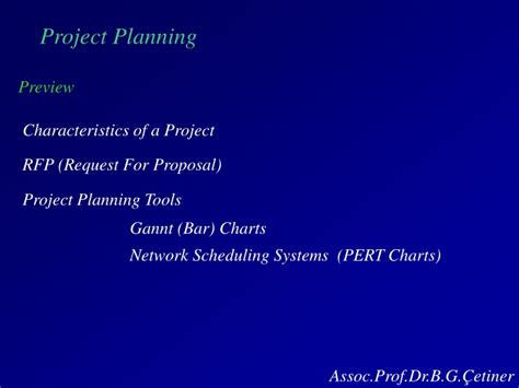 Ppt Project Planning Powerpoint Presentation Free Download Id9329360